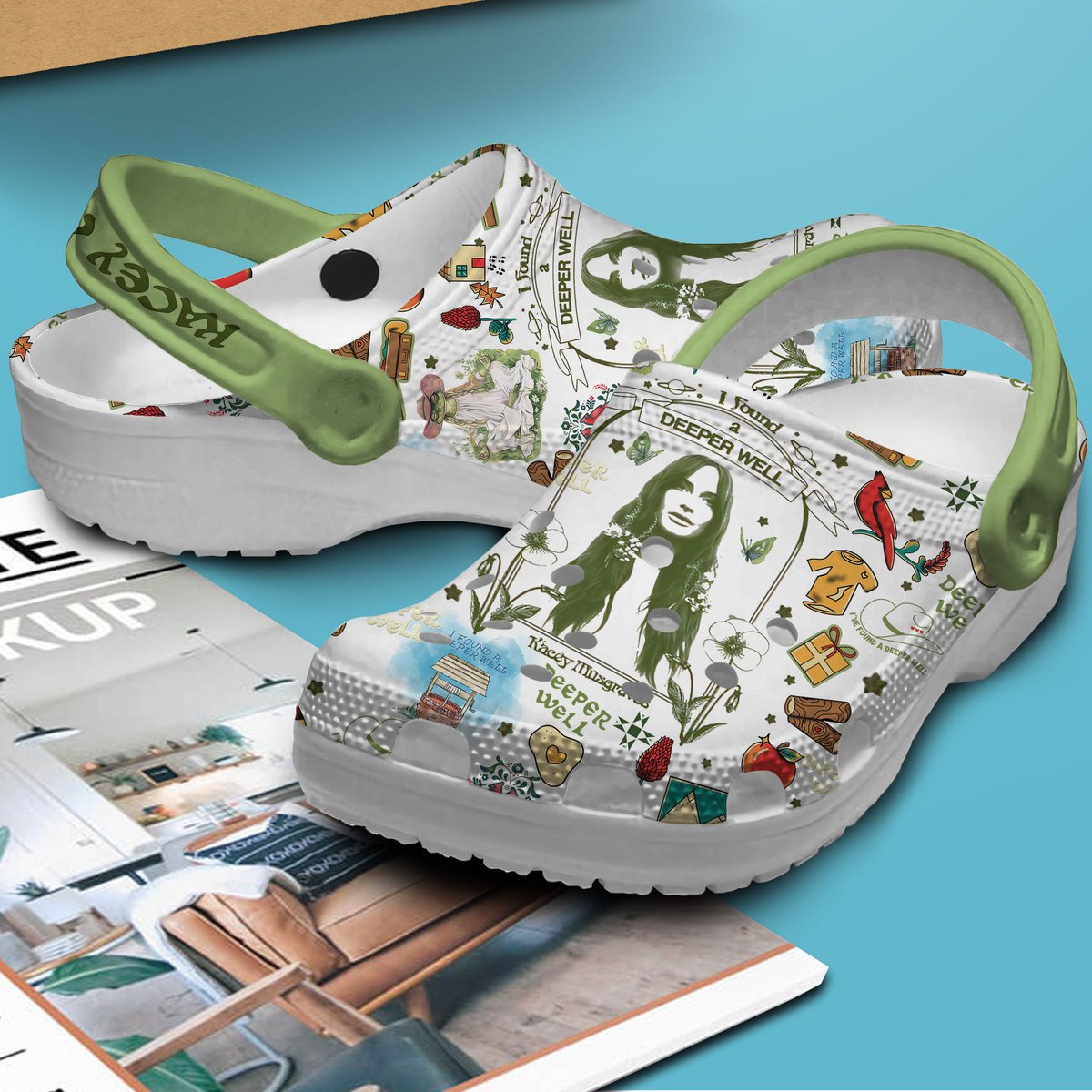 Merchidea Kacey Musgraves Music Crocs Crocband Clogs Shoes Comfortable For Men Women and Kids