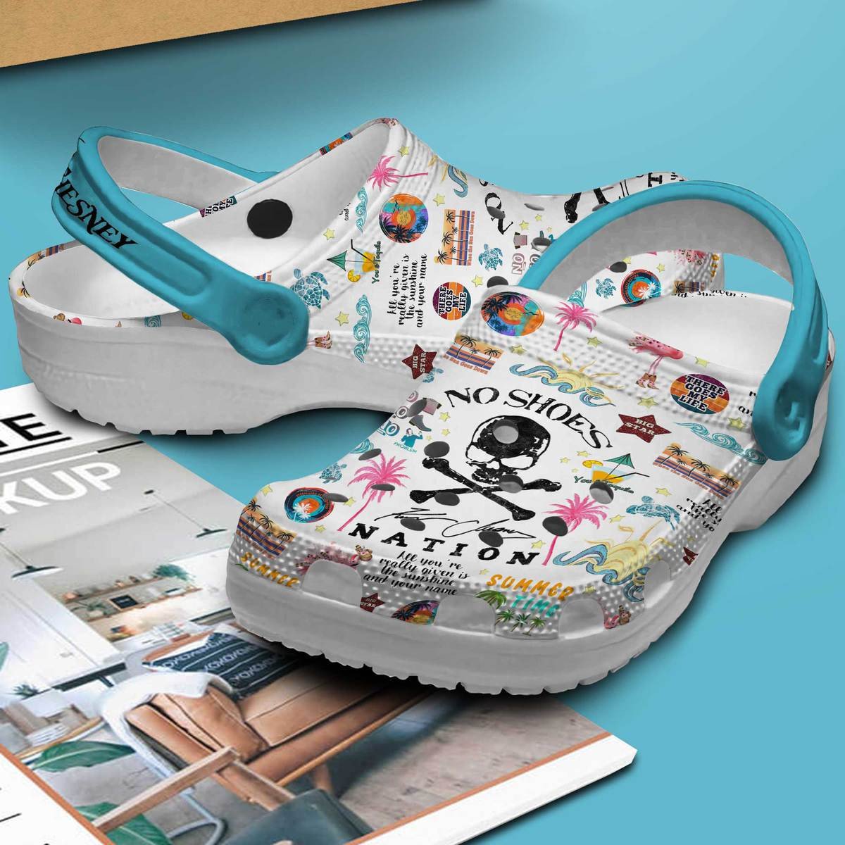 Merchidea Kenny Chesney Music Crocs Crocband Clogs Shoes Comfortable For Men Women and Kids