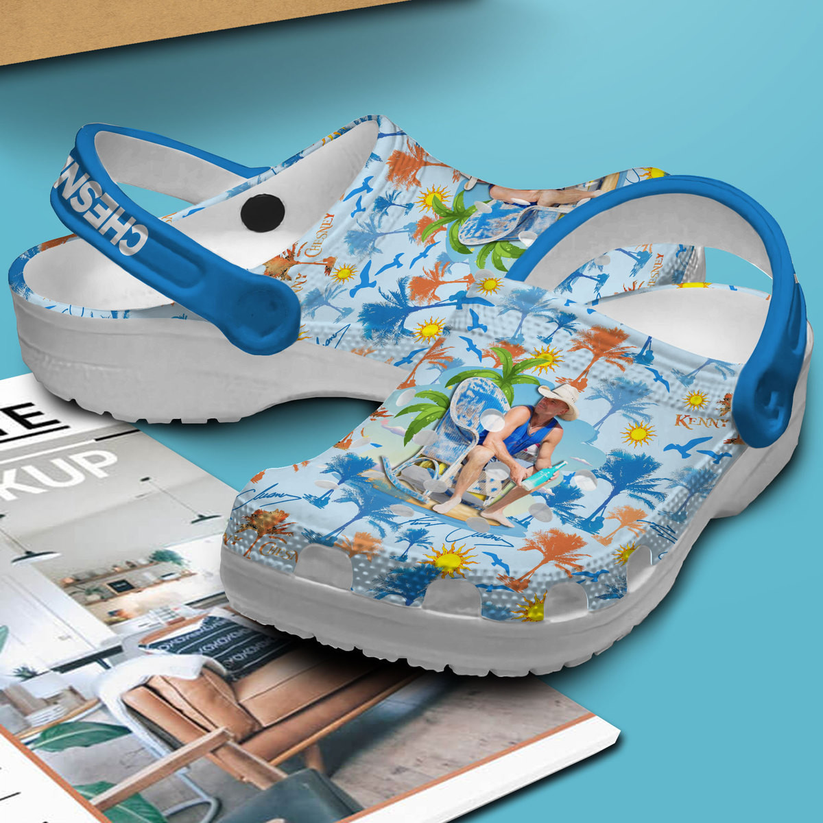 Merchidea Kenny Chesney Music Crocs Crocband Clogs Shoes Comfortable For Men Women and Kids