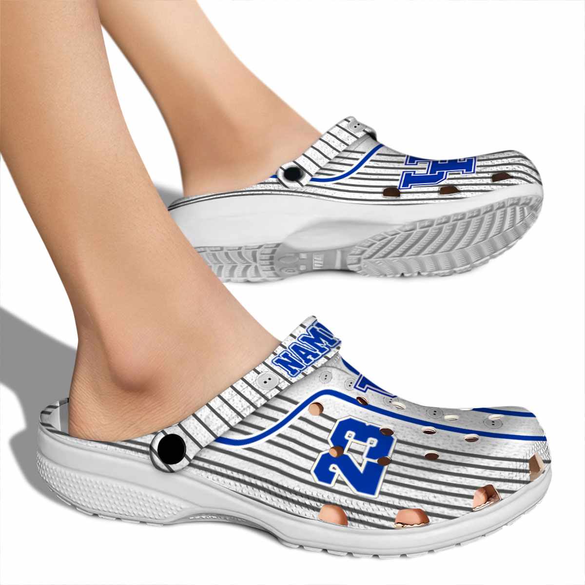 Merchidea Kentucky Wildcats NCAA Sport Crocs Crocband Clogs Shoes Comfortable For Men Women and Kids