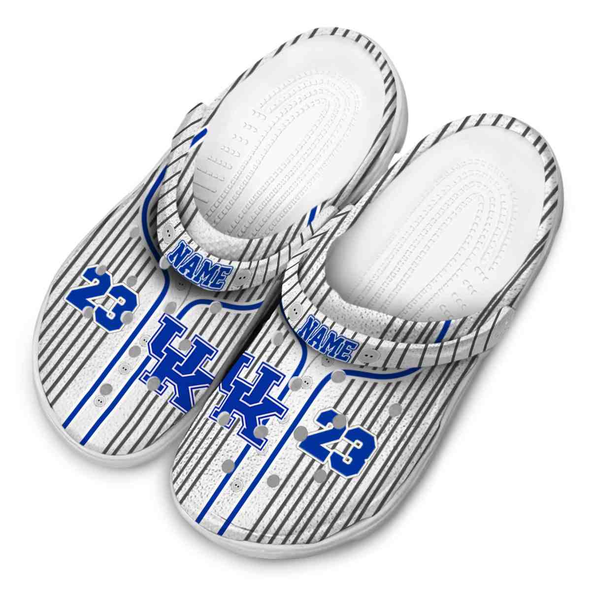 Merchidea Kentucky Wildcats NCAA Sport Crocs Crocband Clogs Shoes Comfortable For Men Women and Kids
