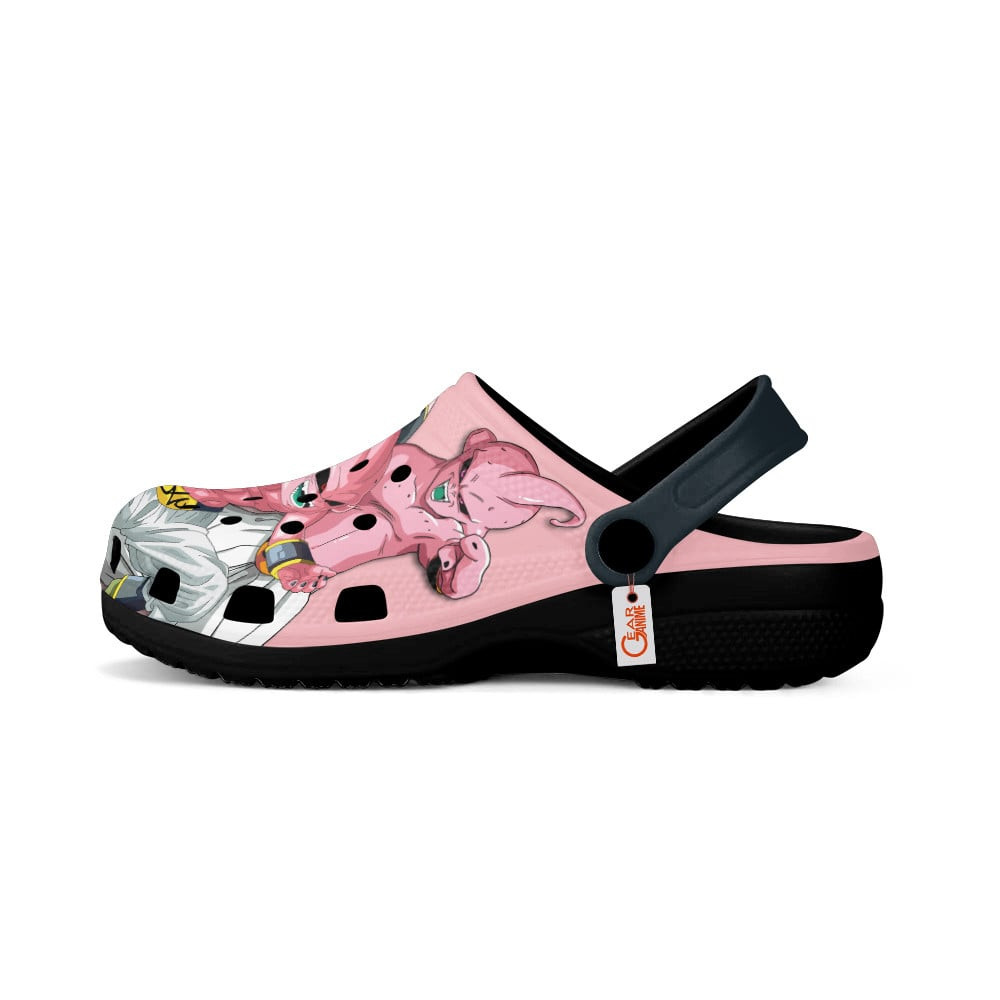 Merchidea Kid Buu Dragon Ball Anime Crocs Crocband Clogs Shoes Comfortable For Men Women and Kids