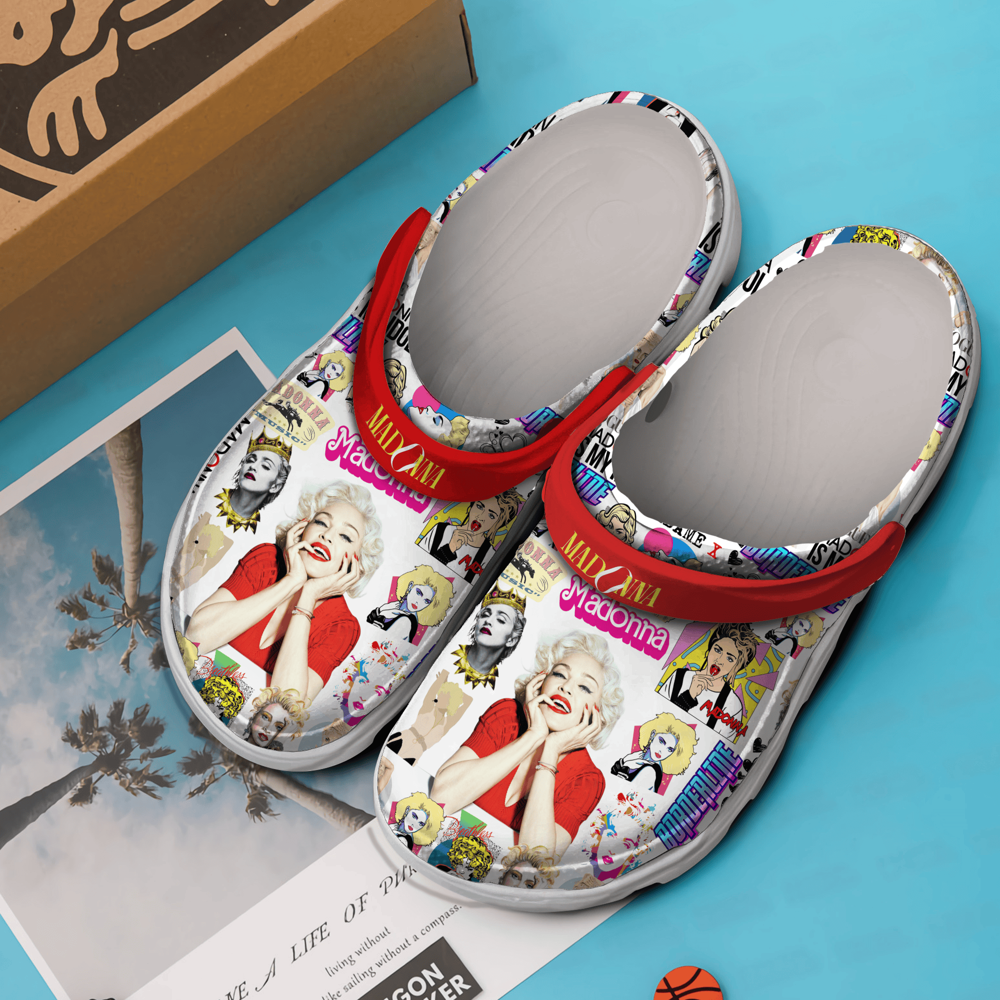 Merchidea Killer Klowns Movie Crocs Crocband Clogs Shoes Comfortable For Men Women and Kids