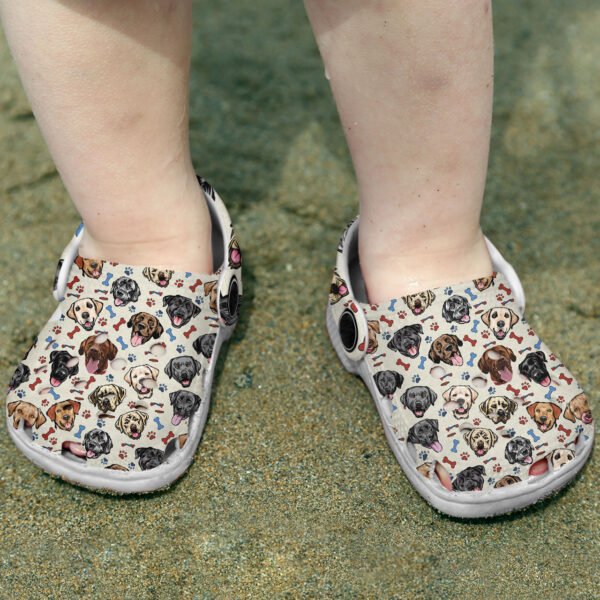 Merchidea Labrador Retriever Dog Crocs Crocband Clogs Shoes Comfortable For Men Women and Kids