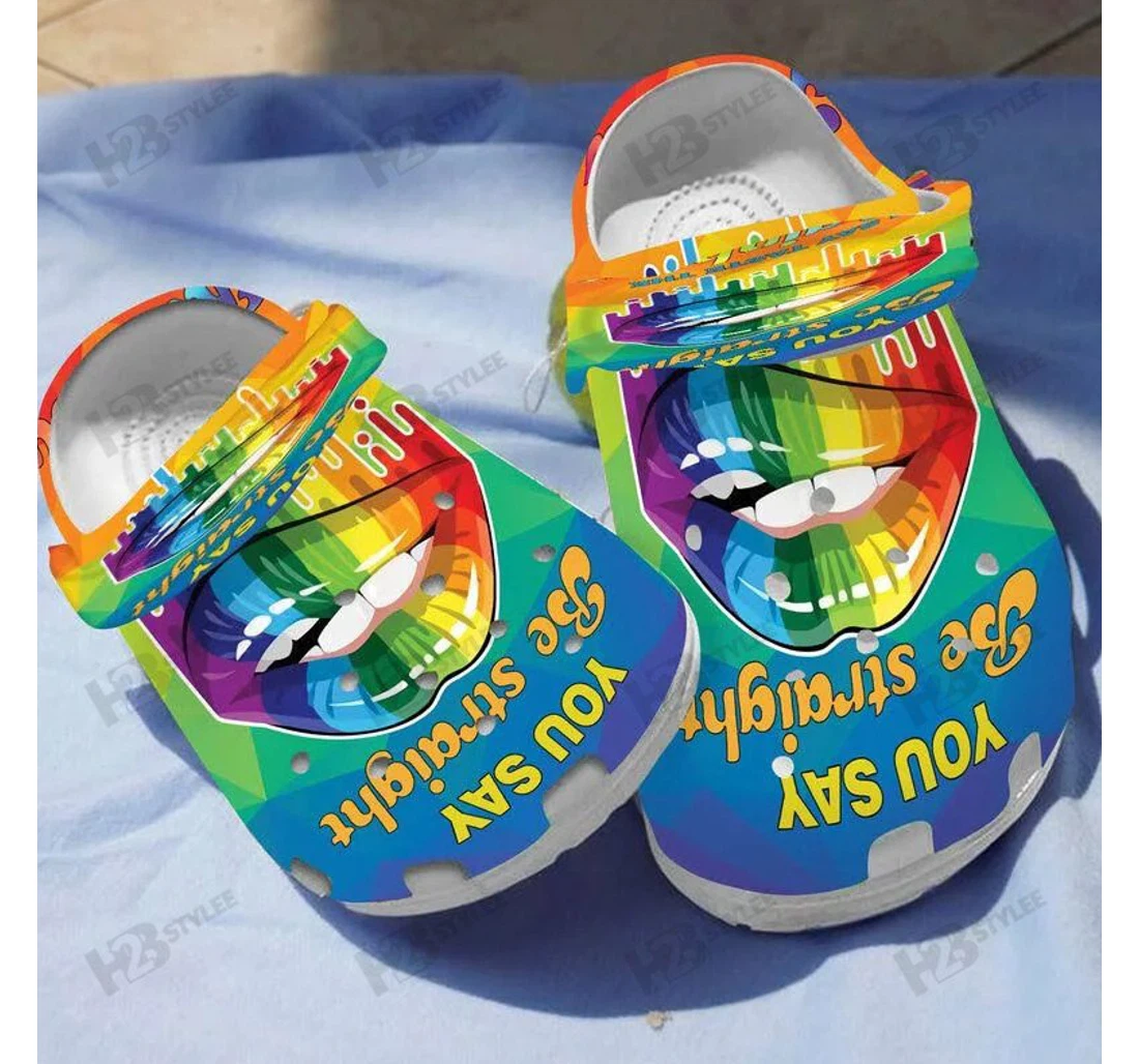 Merchidea LGBT Pride Month Crocs Crocband Shoes Clogs Custom Name For Men Women and Kids