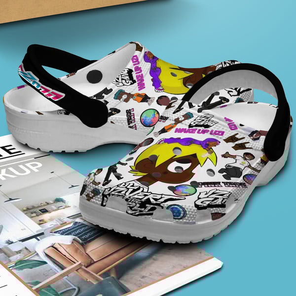 Merchidea Lil Uzi Vert Music Crocs Crocband Clogs Shoes Comfortable For Men Women and Kids