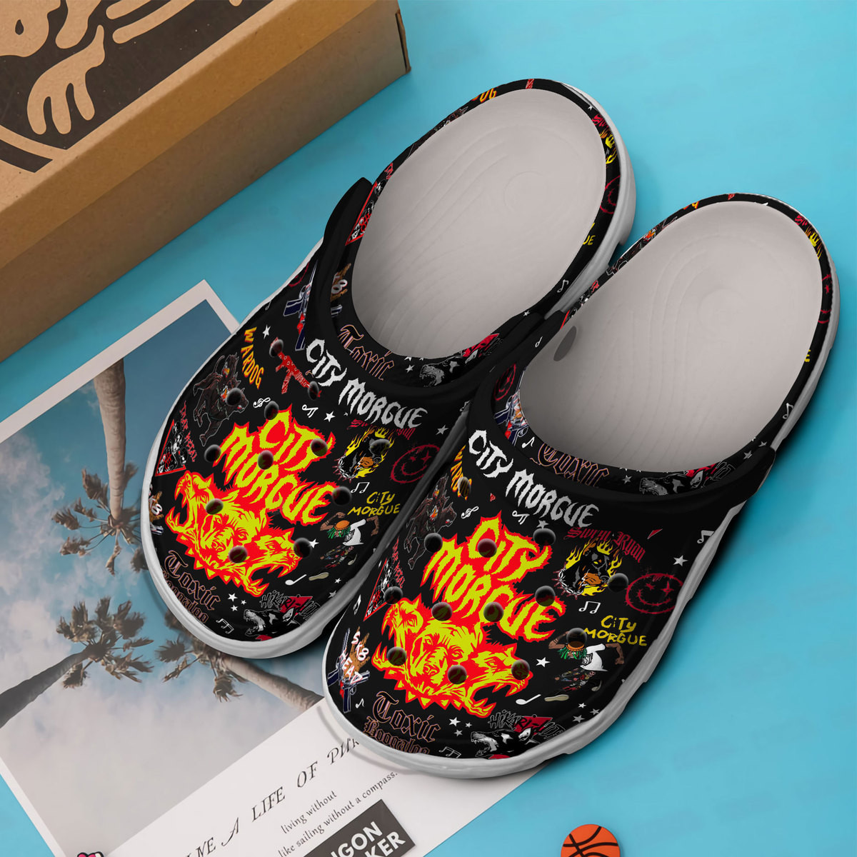 Merchidea Lil Uzi Vert Music Crocs Crocband Clogs Shoes Comfortable For Men Women and Kids