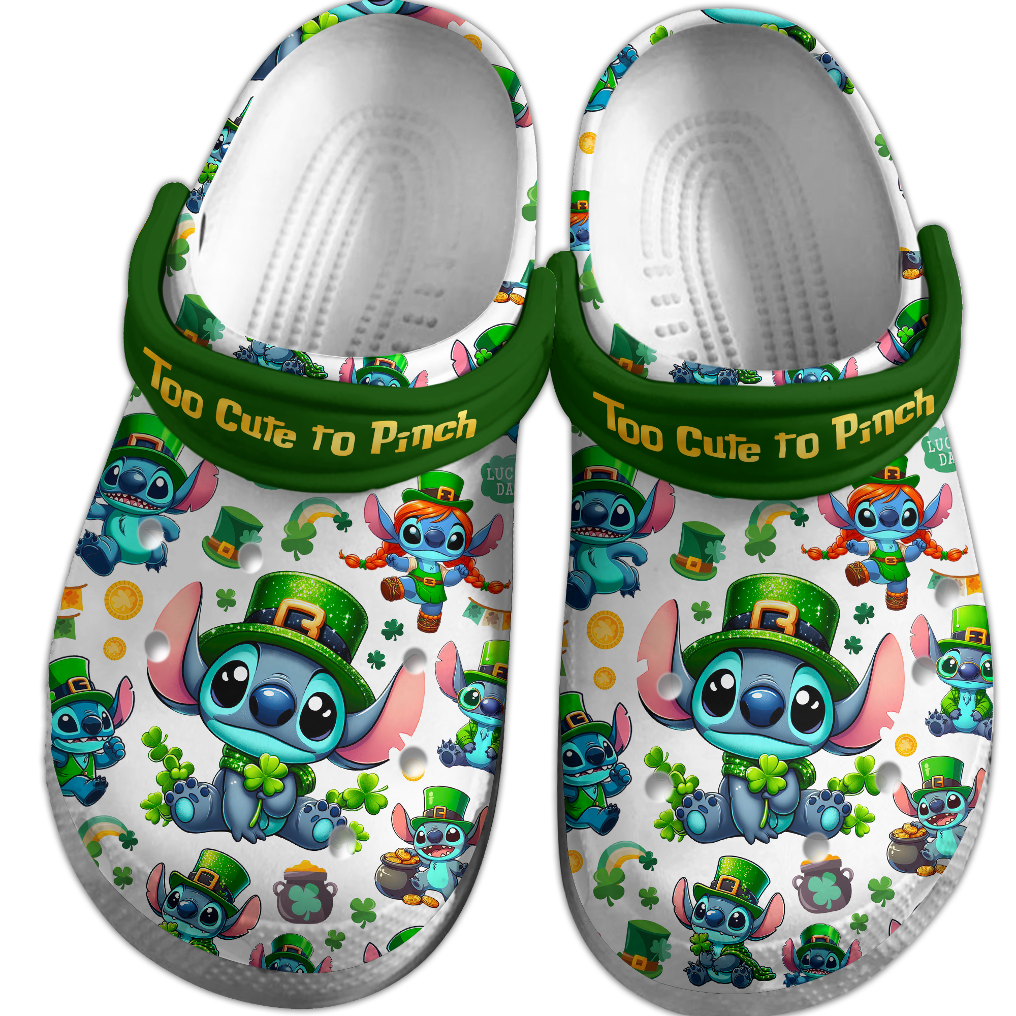 Merchidea Lilo And Stitch Cartoon Crocs Crocband Clogs Shoes Comfortable For Men Women and Kids