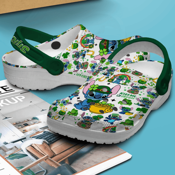 Merchidea Lilo And Stitch Disney Cartoon Crocs Crocband Clogs Shoes Comfortable For Men Women and Kids