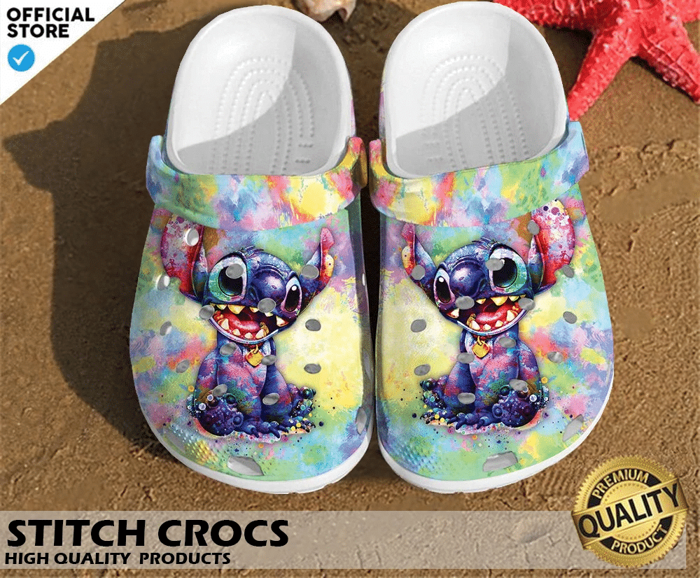 Merchidea Lilo & Stitch Crocs Clog Shoes