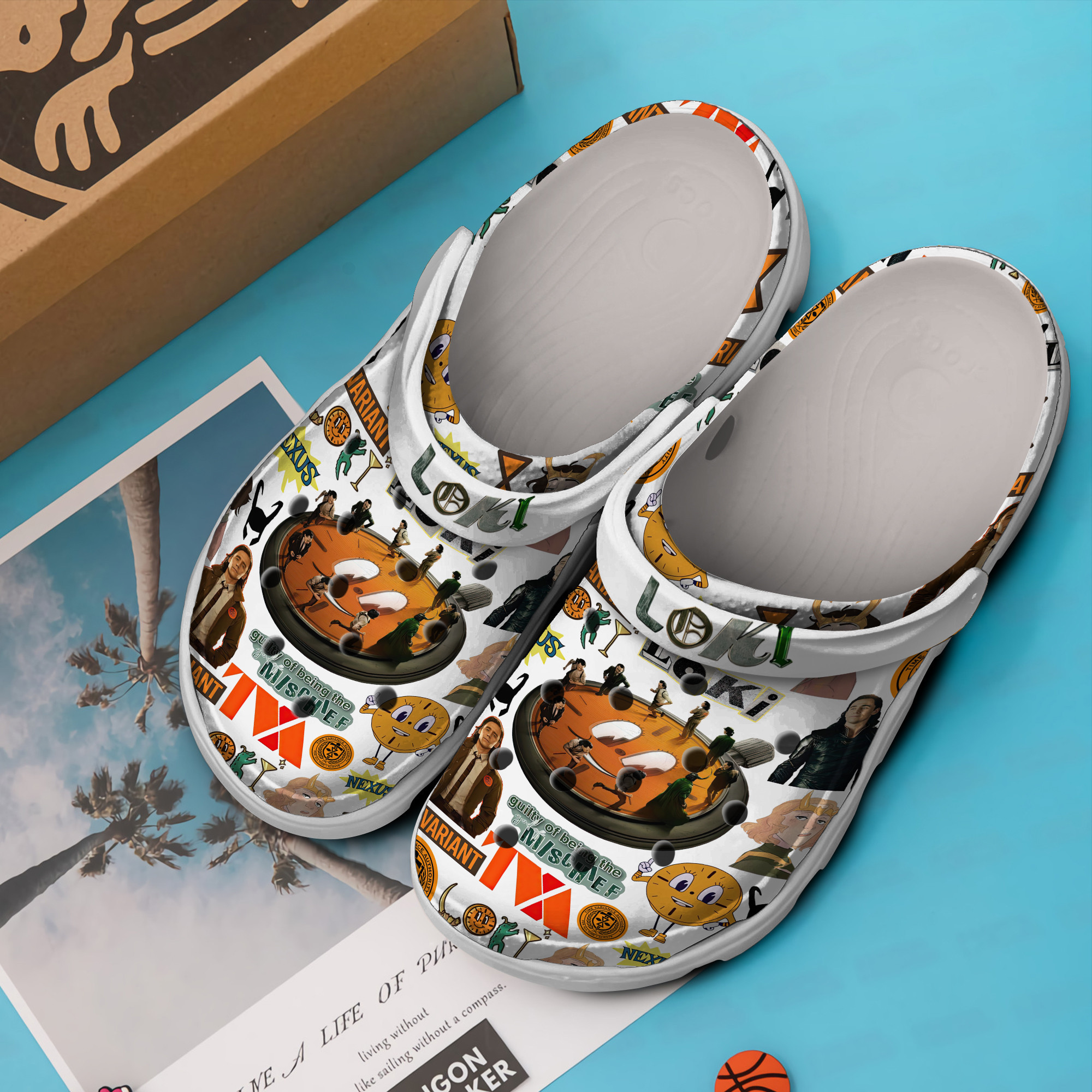 Merchidea Loki Movie Crocs Crocband Clogs Shoes Comfortable For Men Women and Kids