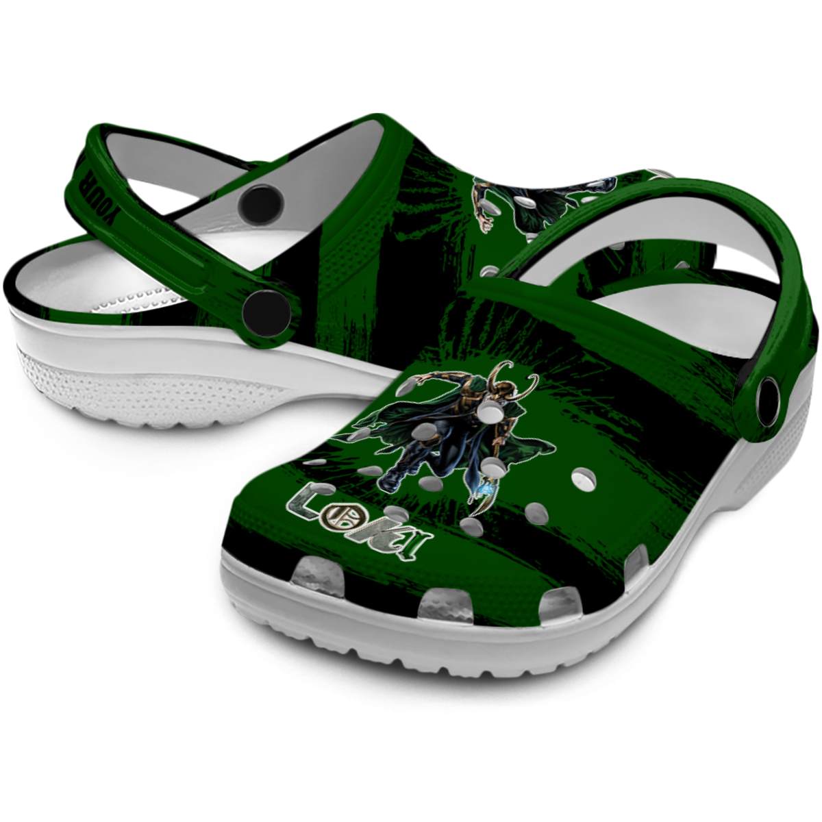 Merchidea Loki TV Series Crocs Crocband Clogs Shoes Comfortable For Men Women and Kids