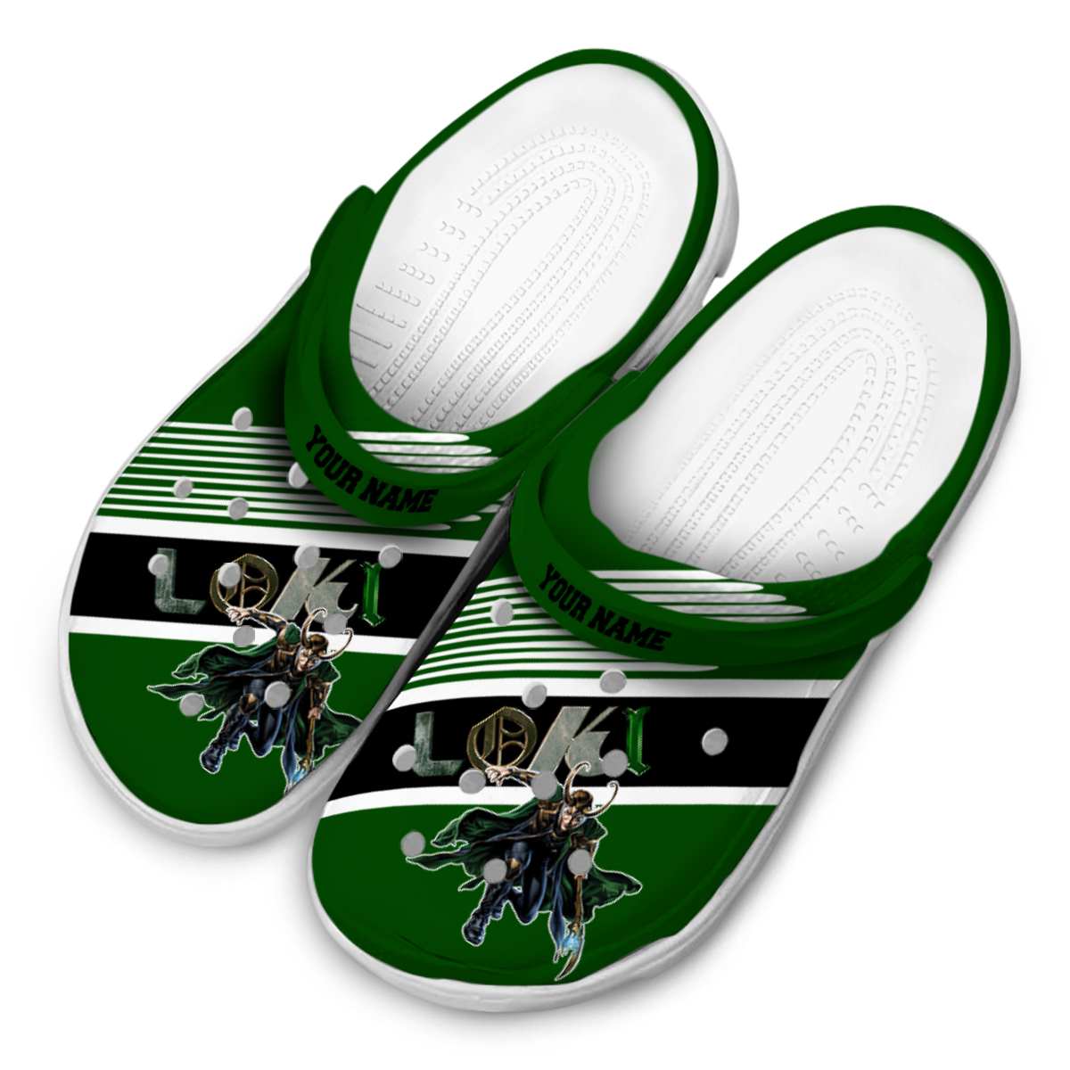 Merchidea Loki TV Series Crocs Crocband Clogs Shoes Comfortable For Men Women and Kids