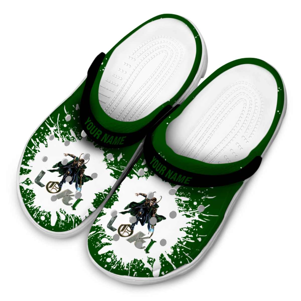 Merchidea Loki TV Series Crocs Crocband Clogs Shoes Comfortable For Men Women and Kids