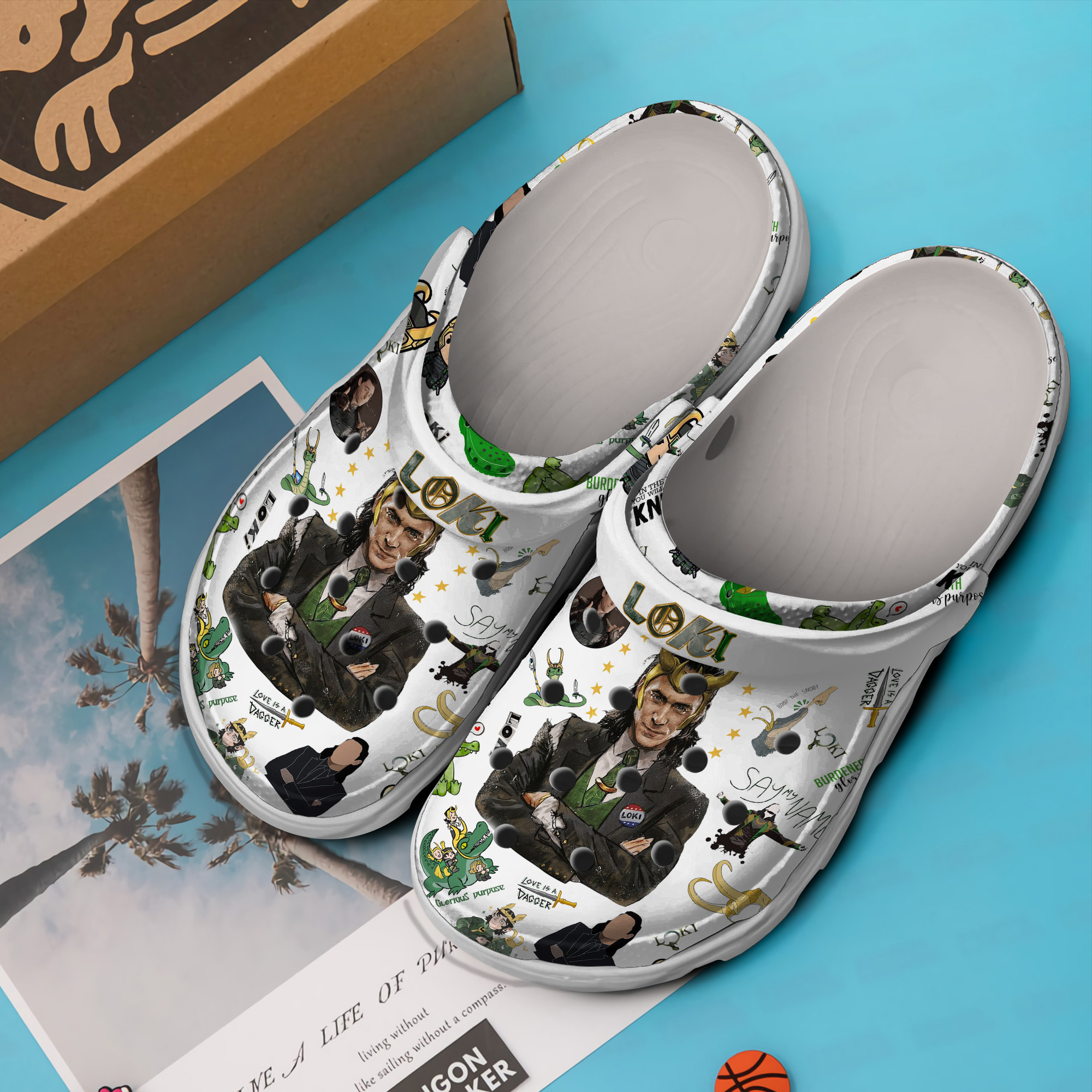 Merchidea Loki TV Series Crocs Crocband Clogs Shoes Comfortable For Men Women and Kids