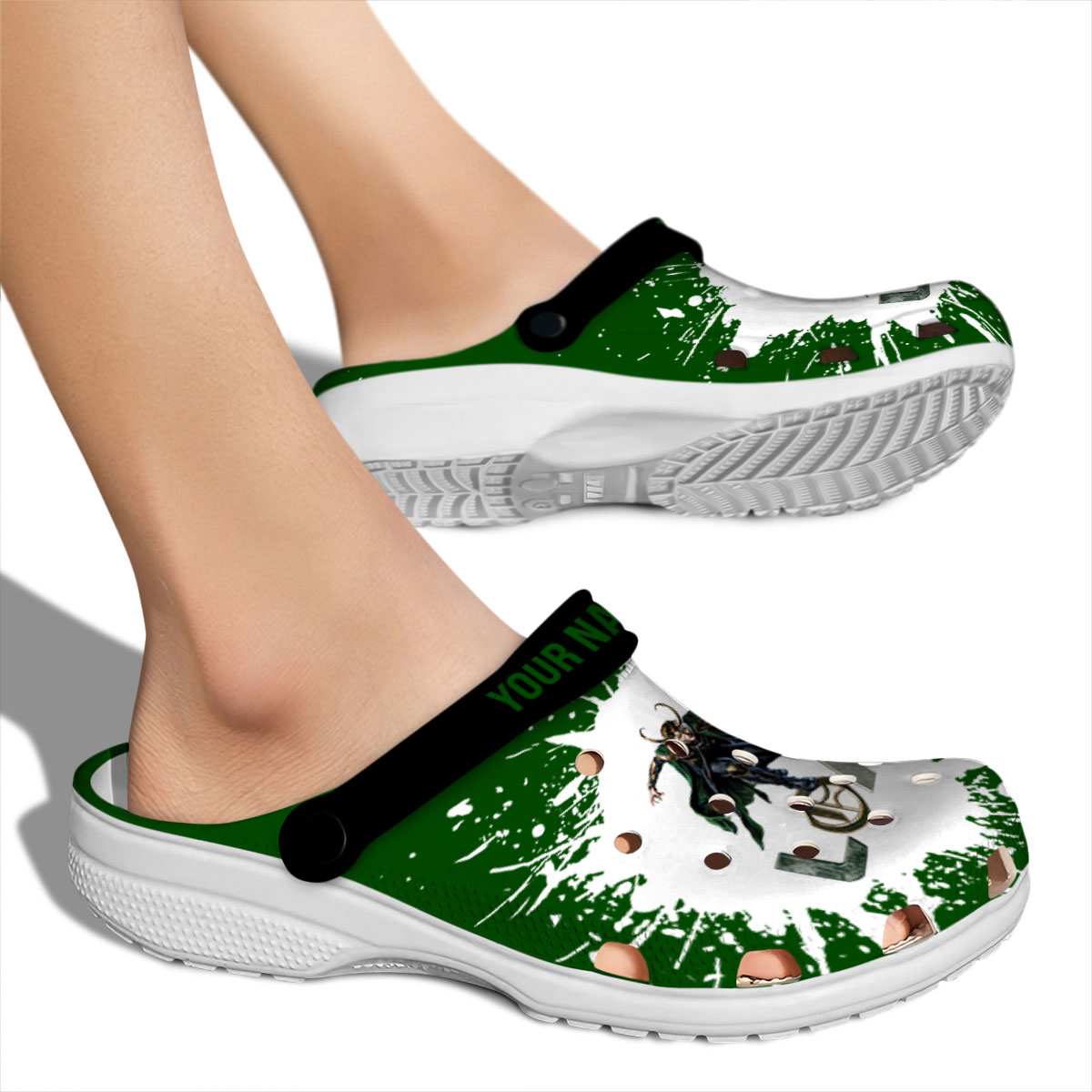 Merchidea Loki TV Series Crocs Crocband Clogs Shoes Comfortable For Men Women and Kids
