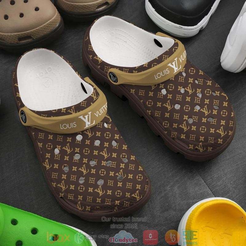 Merchidea Louis Vuitton Brand Crocs Crocband Clogs Shoes Comfortable For Men Women and Kids