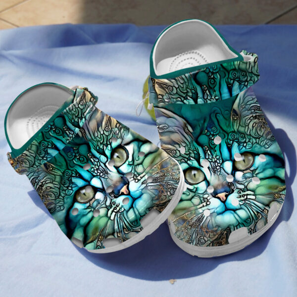 Merchidea Love Cat Crocs Crocband Clogs Shoes Comfortable For Men Women and Kids