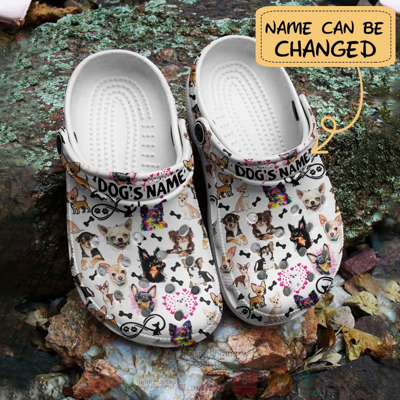 Merchidea Love Chihuahua Dog Crocs Crocband Clogs Shoes Comfortable For Men Women and Kids