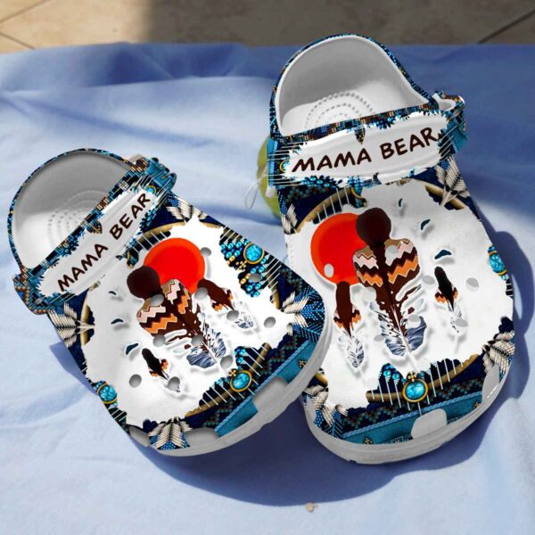 Merchidea Mama Bear Crocs Crocband Clogs Shoes Comfortable For Men Women and Kids
