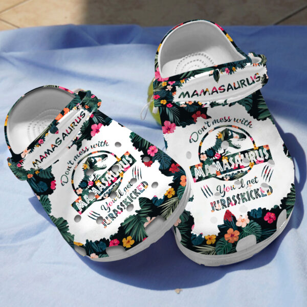 Merchidea Mama Bear Mother's Day Crocs Crocband Clogs Shoes Comfortable For Men Women and Kids