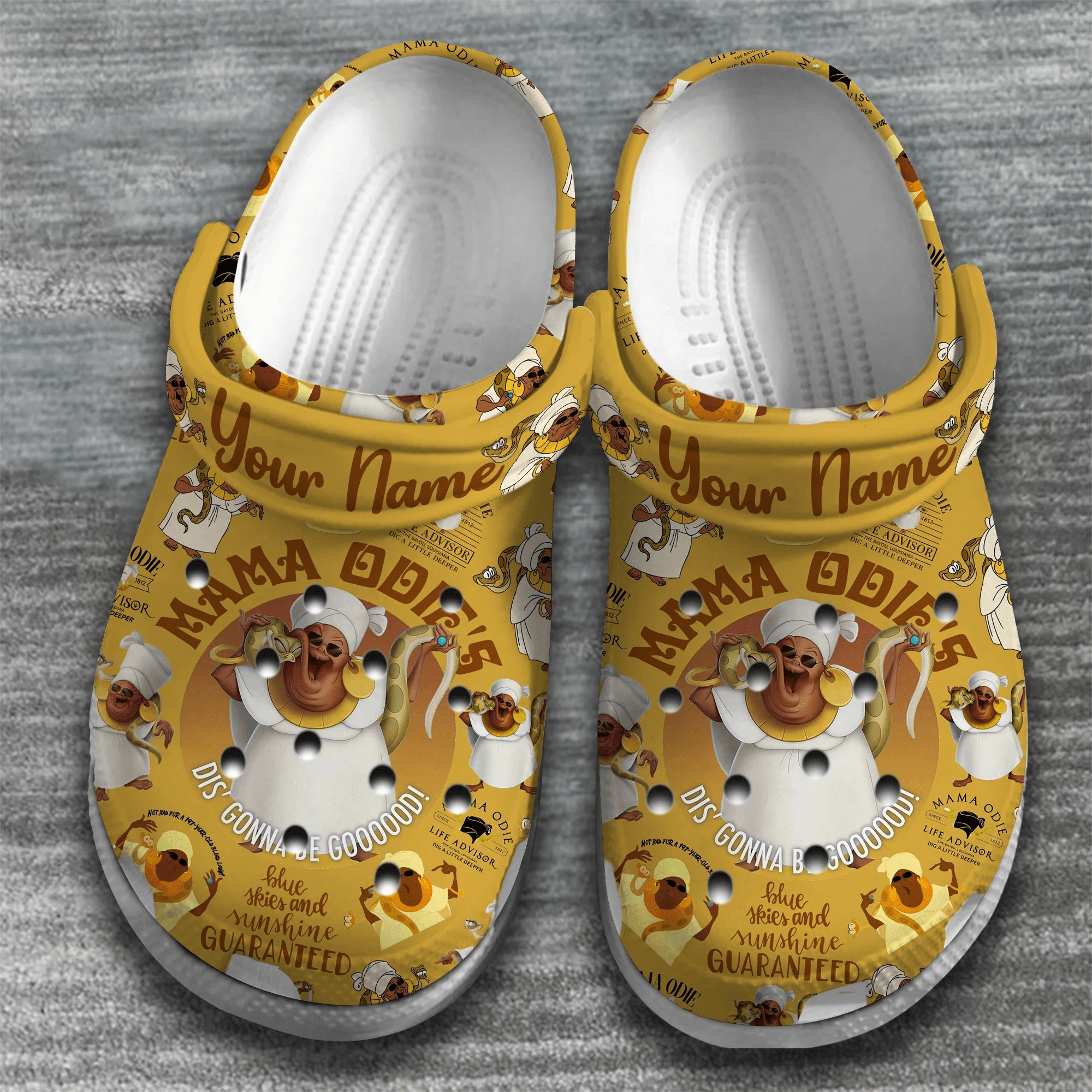 Merchidea mama odie Mother Day Crocs Crocband Clogs Shoes Comfortable For Men Women and Kids