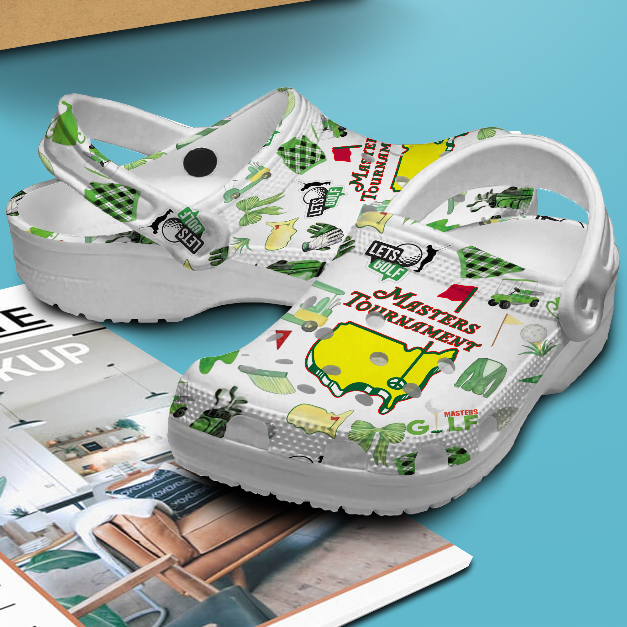 Merchidea Masters Tournament Sport Crocs Crocband Clogs Shoes Comfortable For Men Women and Kids