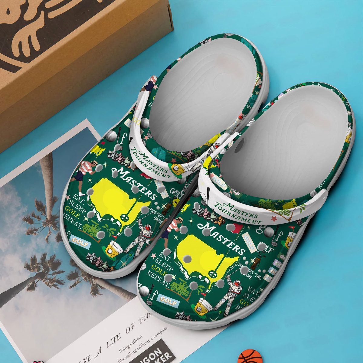 Merchidea Masters Tournament Sport Crocs Crocband Clogs Shoes Comfortable For Men Women and Kids