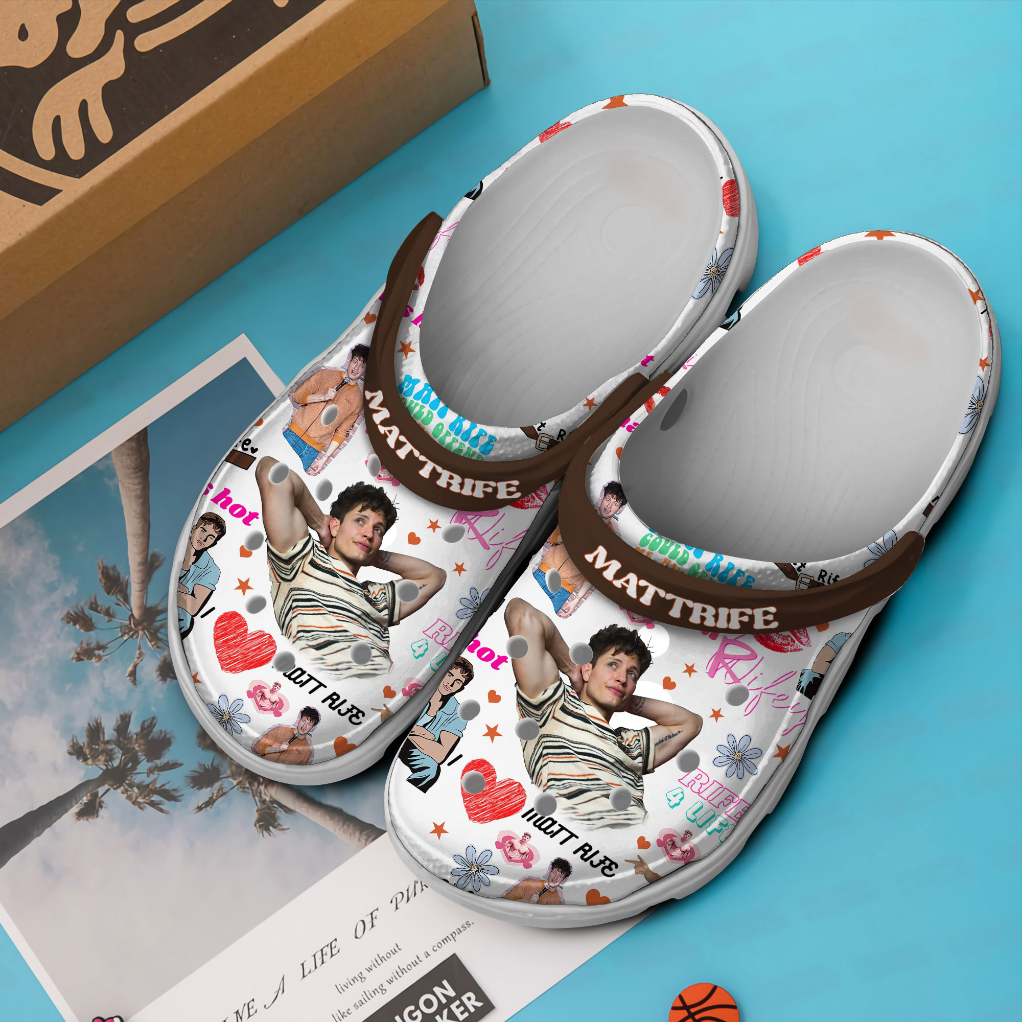 Merchidea Matt Rife Movie Crocs Crocband Clogs Shoes Comfortable For Men Women and Kids