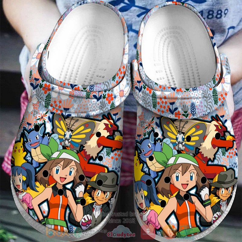 Merchidea May Pokemon Anime Crocs Crocband Clogs Shoes Comfortable For Men Women and Kids