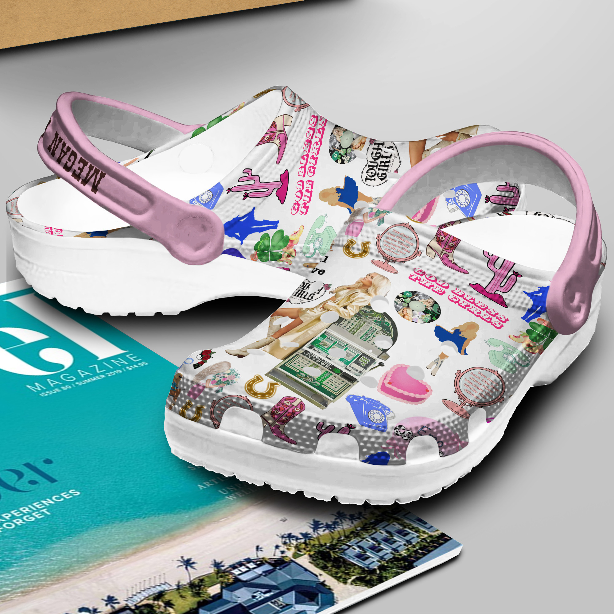 Merchidea Megan Moroney Music Crocs Crocband Clogs Shoes Comfortable For Men Women and Kids