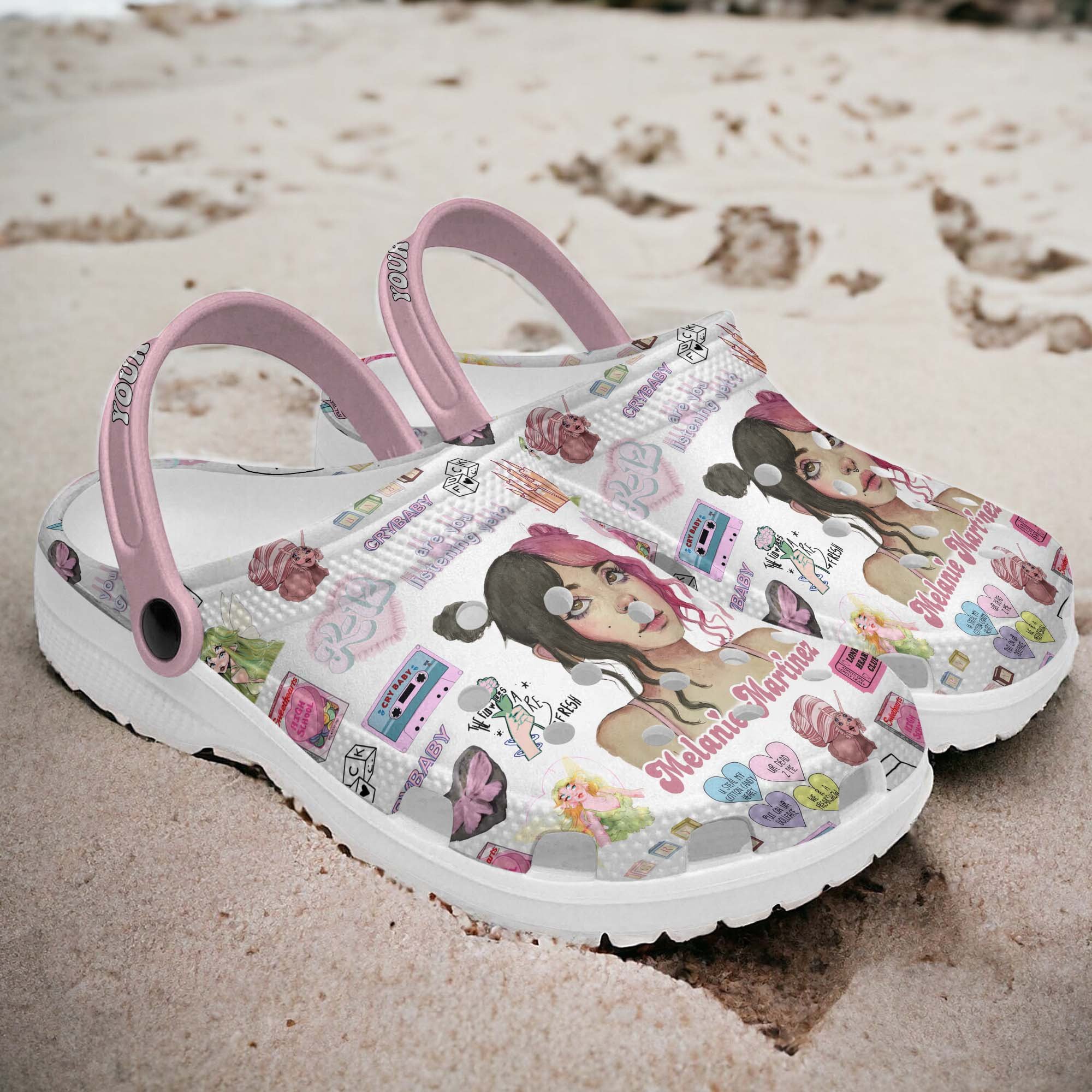 Merchidea Melanie Martinez Music Crocs Crocband Clogs Shoes Comfortable For Men Women and Kids