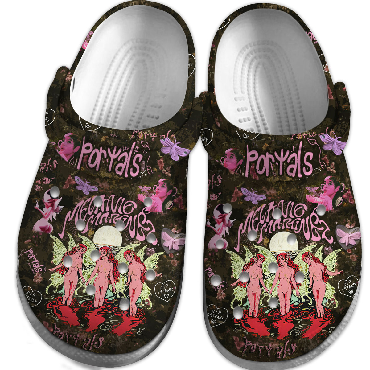 Merchidea Melanie Martinez Music Crocs Crocband Clogs Shoes Comfortable For Men Women and Kids