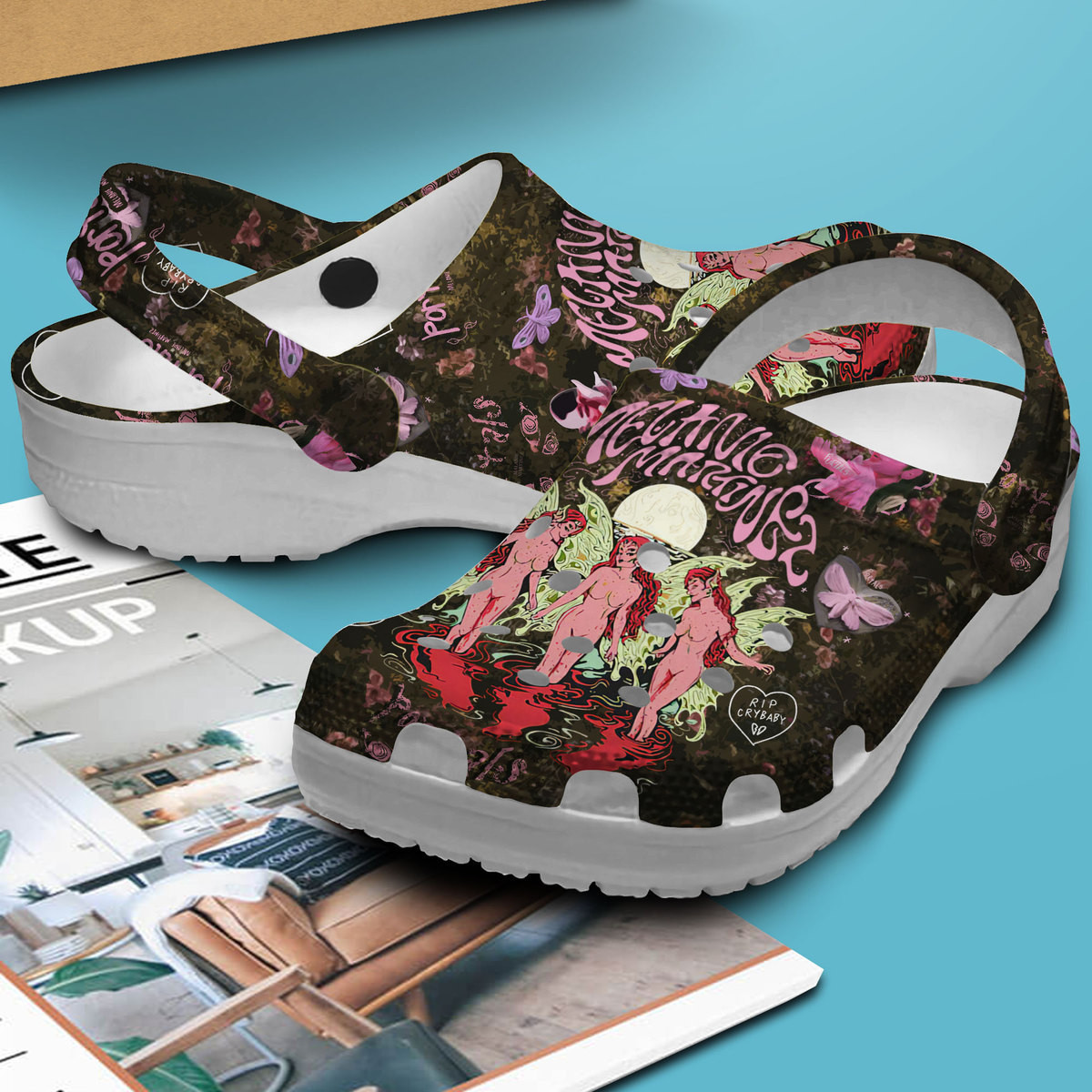 Merchidea Melanie Martinez Music Crocs Crocband Clogs Shoes Comfortable For Men Women and Kids