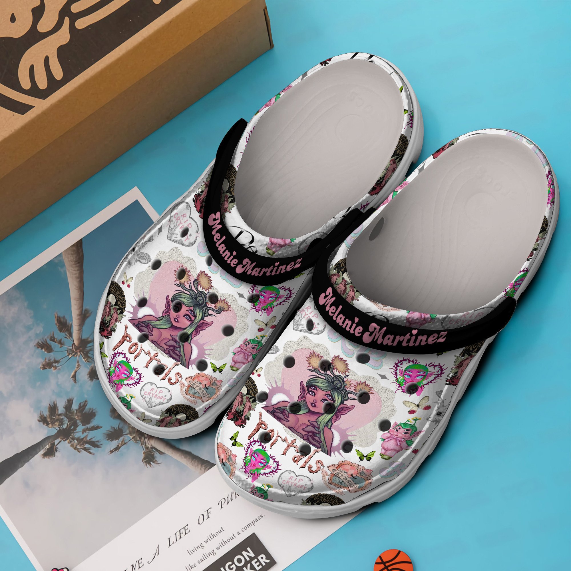 Merchidea Melanie Martinez Music Crocs Crocband Clogs Shoes Comfortable For Men Women and Kids