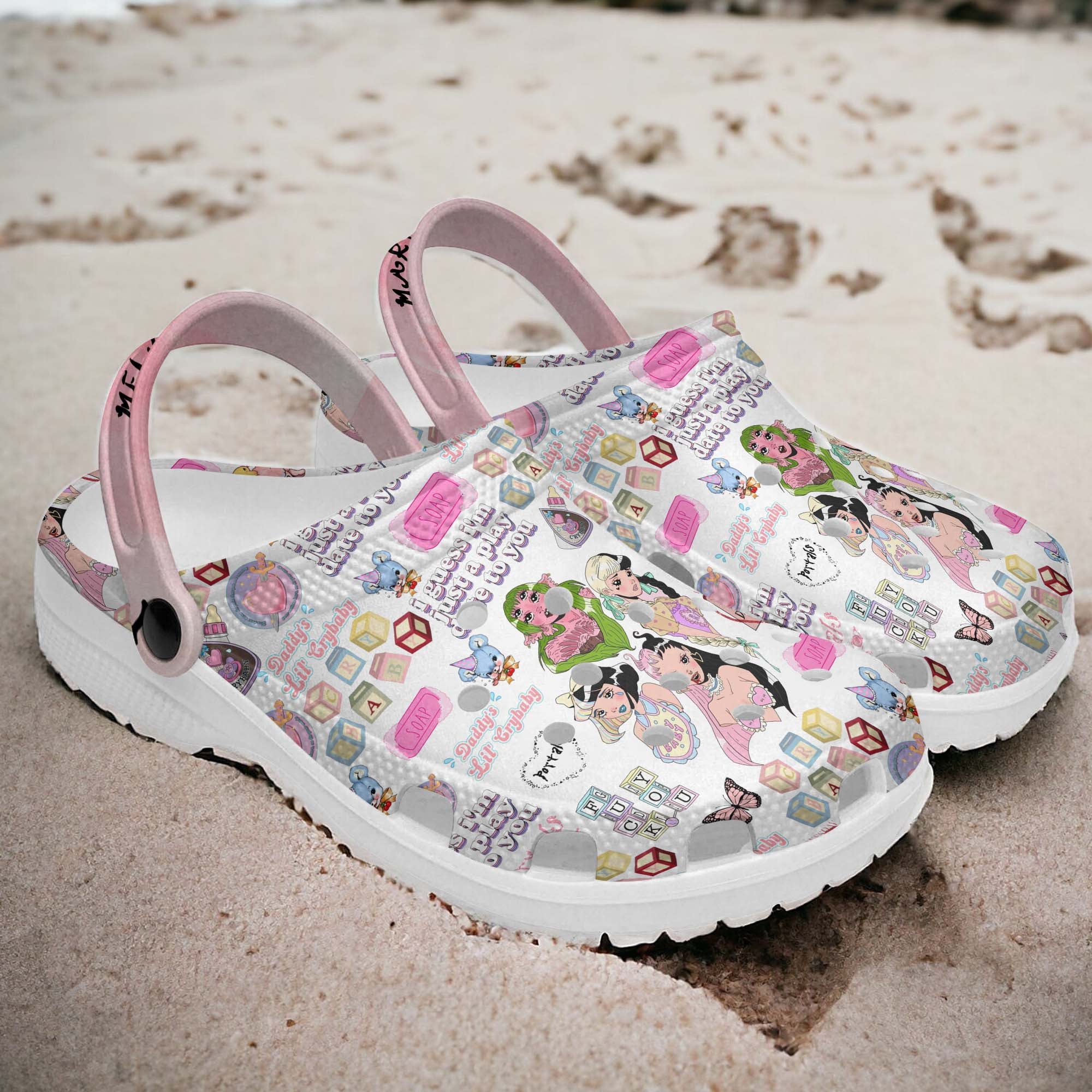 Merchidea Melanie Martinez Music Crocs Crocband Clogs Shoes Comfortable For Men Women and Kids