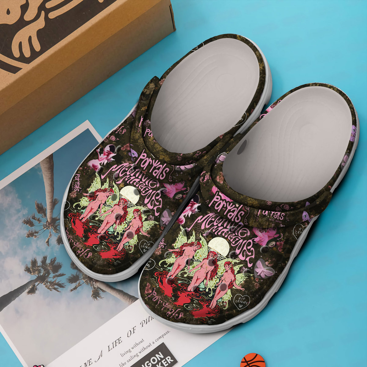 Merchidea Melanie Martinez Music Crocs Crocband Clogs Shoes Comfortable For Men Women and Kids