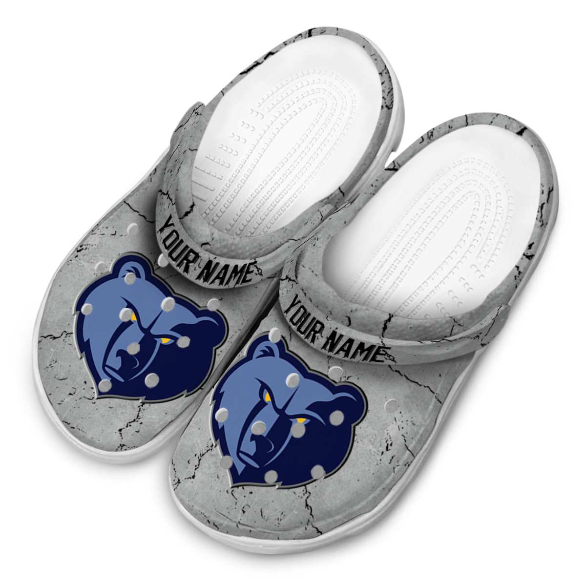 Merchidea Memphis Grizzlies NBA Sport Crocs Crocband Clogs Shoes Comfortable For Men Women and Kids
