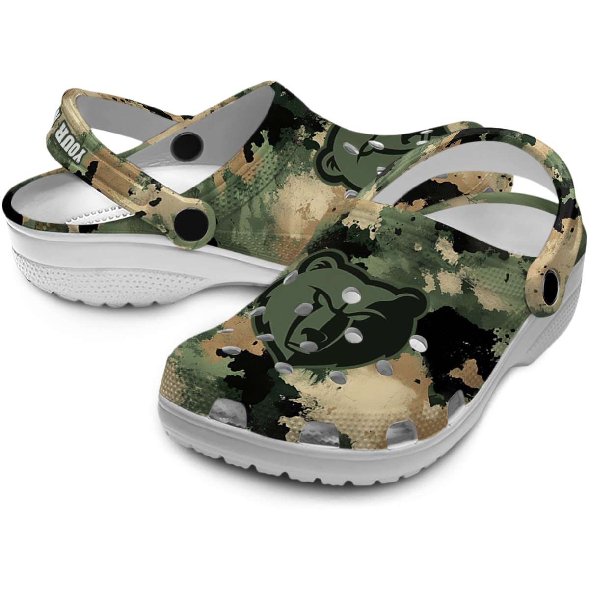 Merchidea Memphis Grizzlies NBA Sport Crocs Crocband Clogs Shoes Comfortable For Men Women and Kids