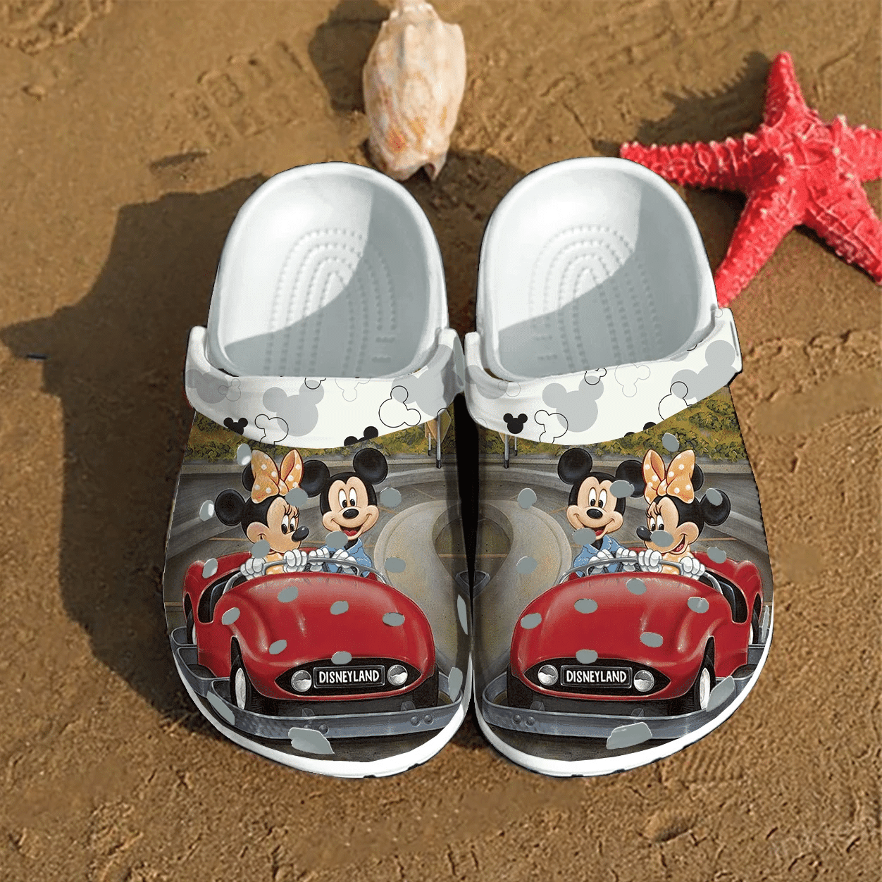 Merchidea Mickey & Minnie Mouse Crocs Clog Shoes