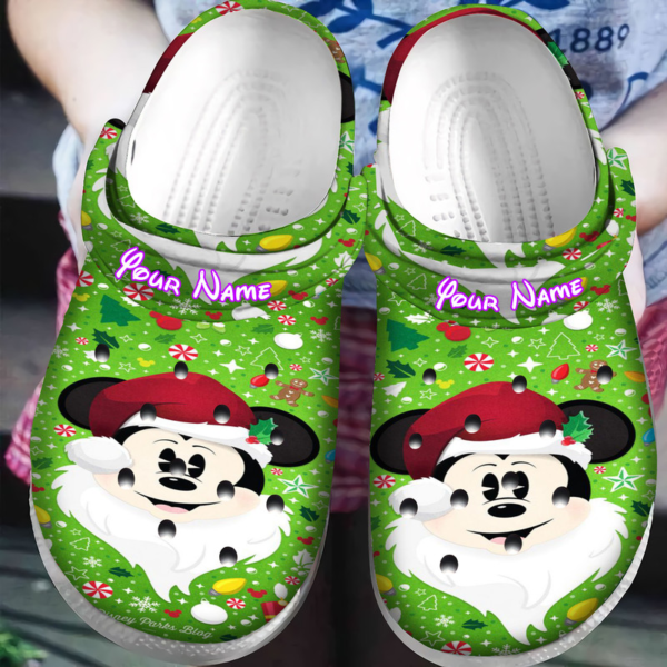 Merchidea Mickey Mouse Cartoon Crocs Crocband Clogs Shoes Comfortable For Men Women and Kids