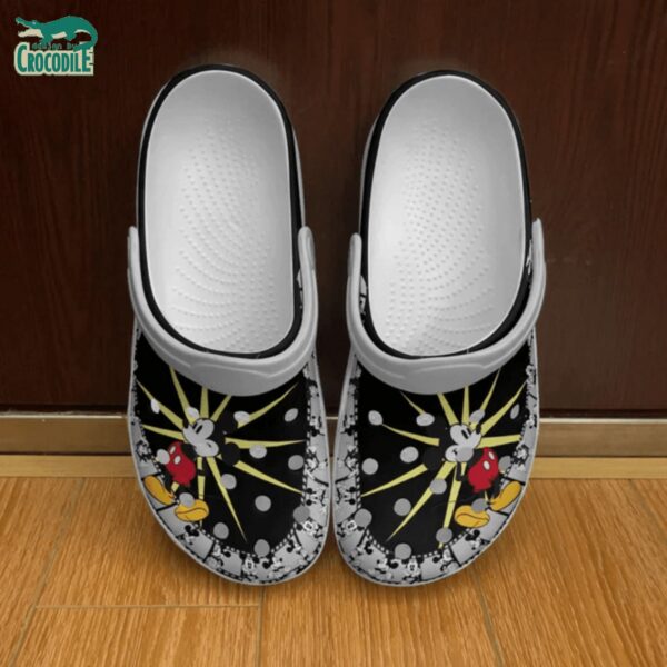 Merchidea Mickey Mouse Cartoon Crocs Crocband Clogs Shoes Comfortable For Men Women and Kids