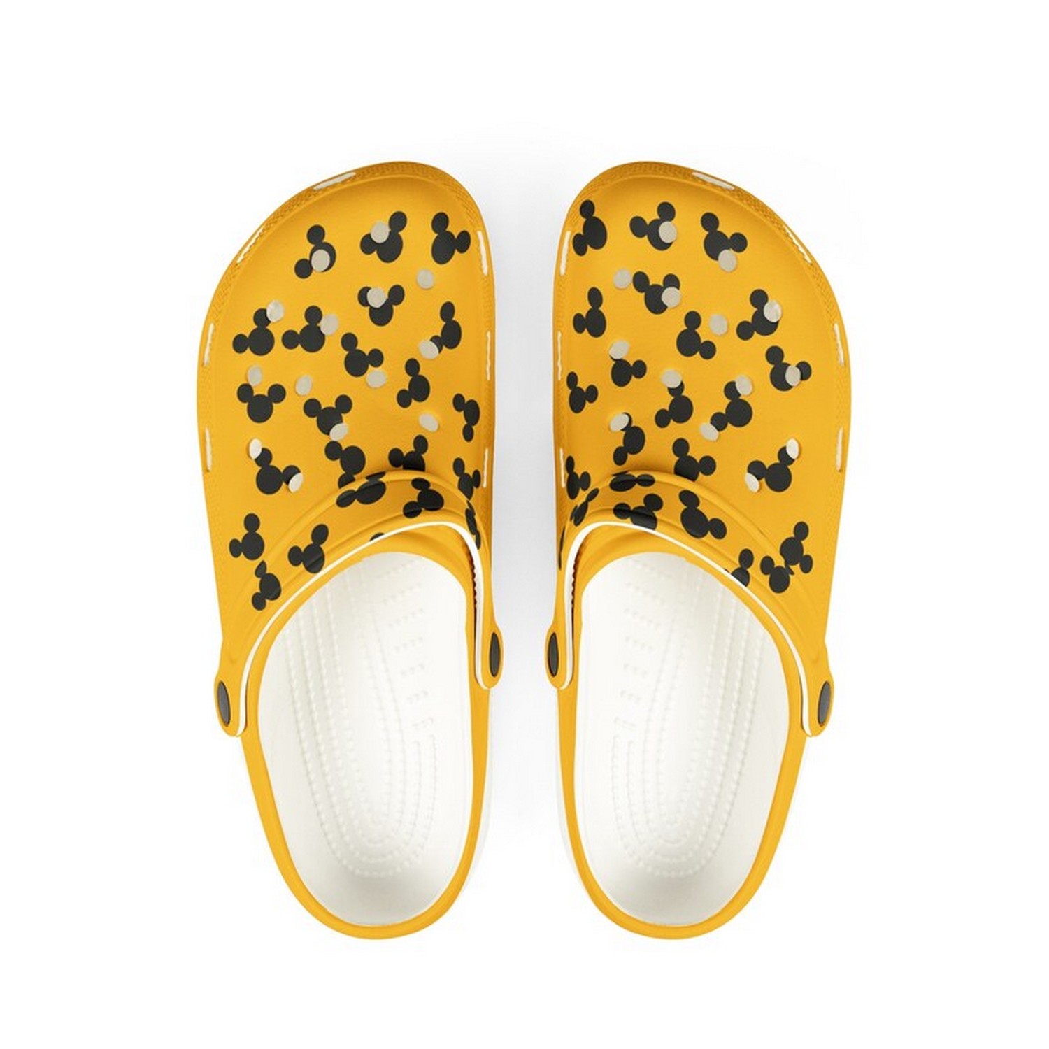 Merchidea Mickey Mouse Cartoon Crocs Crocband Clogs Shoes Comfortable For Men Women and Kids