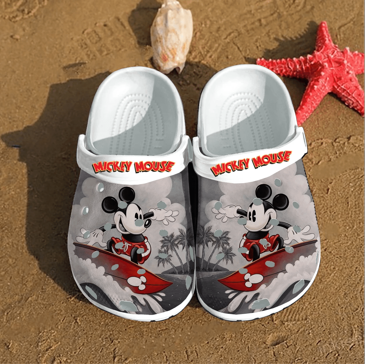 Merchidea Mickey Mouse Crocs Clog Shoes
