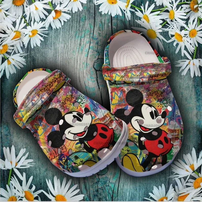 Merchidea Mickey Mouse Crocs Clog Shoes