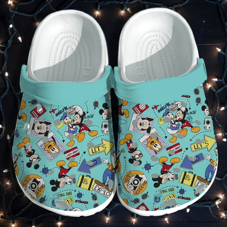 Merchidea Mickey Mouse Crocs Clog Shoes