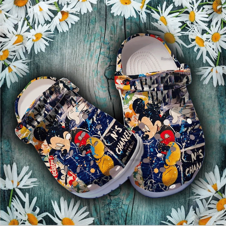 Merchidea Mickey Mouse Crocs Clog Shoes