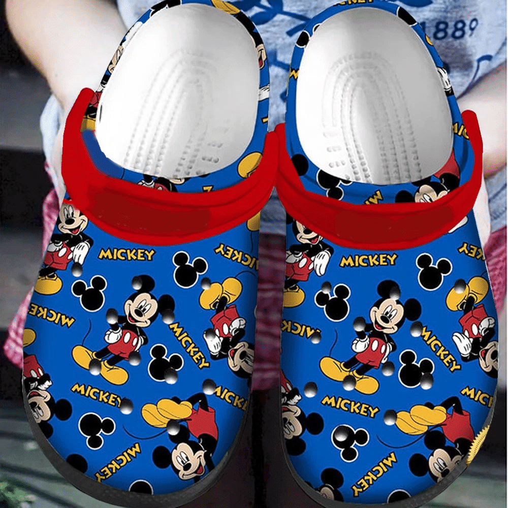 Merchidea Mickey Mouse Crocs Clog Shoes