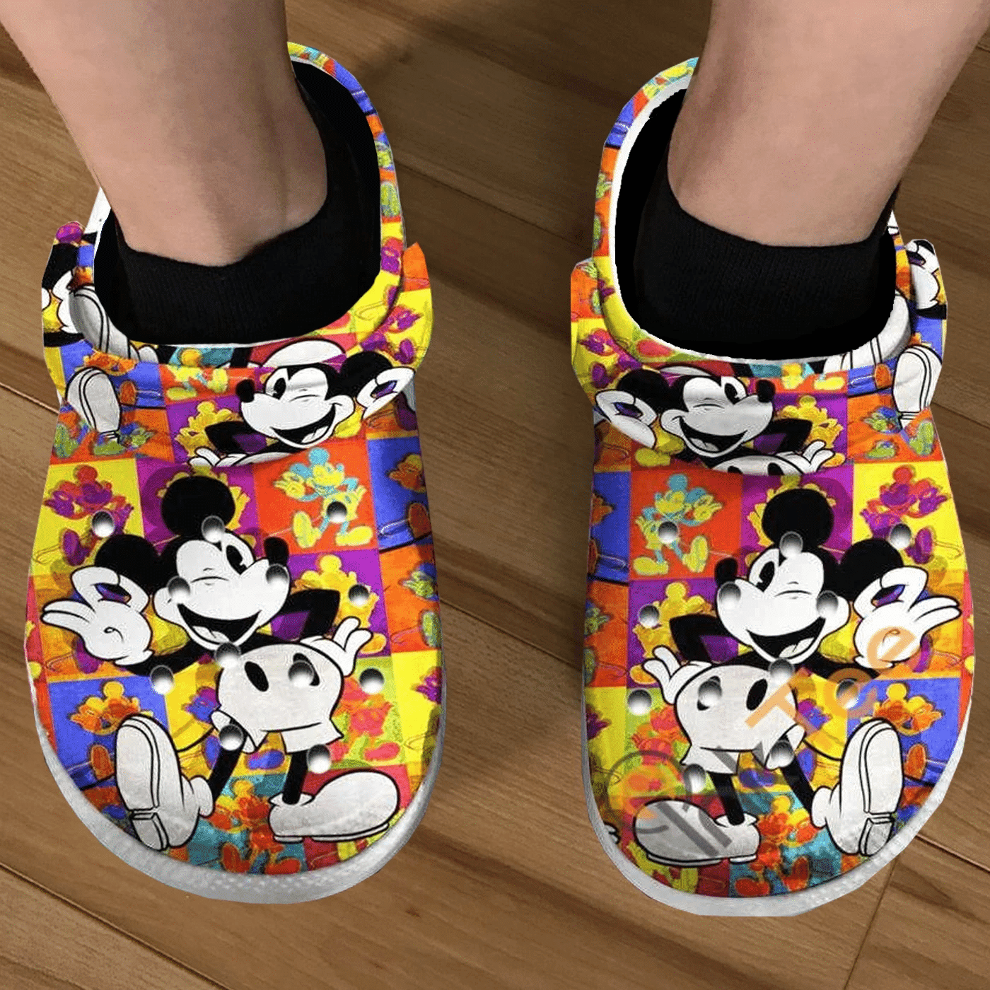 Merchidea Mickey Mouse Crocs Clog Shoes
