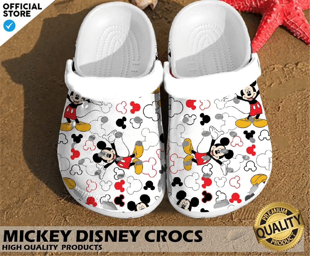 Merchidea Mickey Mouse Crocs Clog Shoes